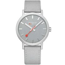 Mondaine A660.30360.80SBH Classic Gray And Silver 40mm 3ATM