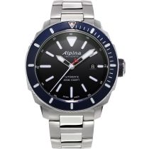 Alpina AL-525LBN4V6B Seastrong Diver Automatic Mens Watch 