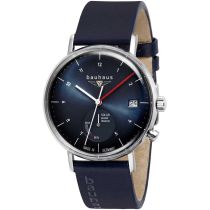 Bauhaus 2112-3 Mens Watch Classic Solar 41mm 5ATM