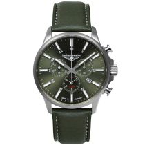 Bauhaus 2880-4 Mens Watch Aviation Chrono Titanium 42mm 10ATM