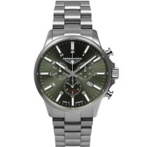 Bauhaus 2880M-4 Mens Watch Aviation Chrono Titanium 42mm 10ATM