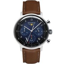 Bauhaus 2086-3 Mens Watch Dessau Solar Chrono 41mm 5ATM