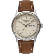 Bauhaus 2366-5 Mens Watch Aviation Automatic 42mm 10ATM