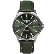Bauhaus 2864-4 Mens Watch Aviation Automatic Titanium 42mm 10ATM