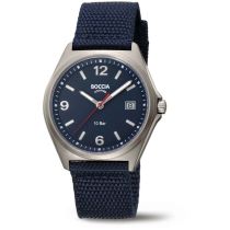 Boccia 3663-03 Mens Watch Titanium 39mm 10ATM 