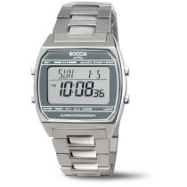 Boccia 3738-05 Mens Watch Titanium Digital Chronograph 37mm 5ATM