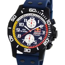 TW-Steel CA6 Mens Watch Carbon Red Bull Ampol Racing Chronograph 44mm 10ATM