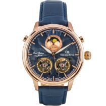 Carl von Zeyten CVZ0060RBLS Mens Watch Durbach Automatic Moon Phase Limited Edition 46mm 5ATM 
