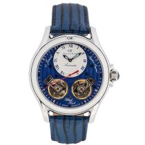 Carl von Zeyten CVZ0084SBLS Mens Watch Waldhaus Automatic Limited 46mm 5ATM