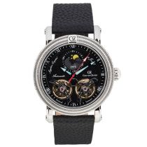 Carl von Zeyten CVZ0085BKS Mens Watch Schauinsland Automatic Limited 46mm 5ATM