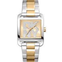 DKNY DK1L001M0075 Ladies Watch City Maxi Two Tone Silver 37mm 3ATM