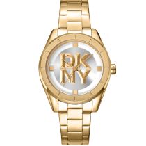 DKNY DK1L016M0065 Ladies Watch Chambers Midi Gold 34mm 5ATM