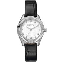 DKNY DK1L017L0015 Ladies Watch Chambers Glitz Black 30mm 5ATM