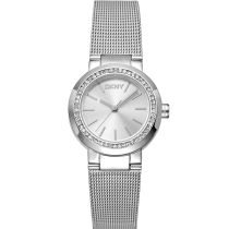 DKNY DK1L024M0015 Ladies Watch Eastside Mini Silver 28mm 5ATM