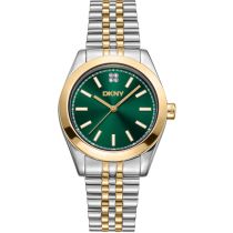 DKNY DK1L029M0085 Ladies Watch Nolita Midi Two Tone 32mm 5ATM