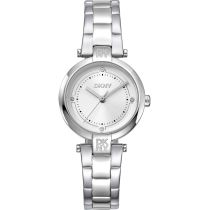 DKNY DK1L043M0045 Ladies Watch Essential Mini Silver 28mm 5ATM