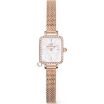 Daniel Wellington DW00100751 Ladies Watch Quadro Mini Charm Bezel 18mm 3ATM