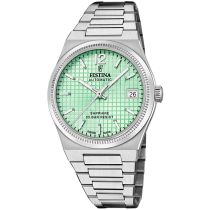 Festina F20029/3 Ladies Watch Swiss Made Rivé Automatic 35mm 10ATM 