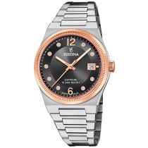 Festina F20037/3 Ladies Watch Swiss Made Rivé 35mm 10ATM