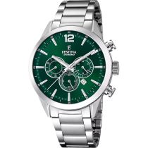 Festina F20343/B Mens Watch Chronograph 44mm 5ATM 
