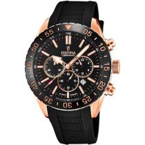 Festina F20516/2 Ceramic Chronograph Mens Watch 44mm 10ATM