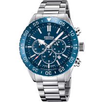 Festina F20575/2 Ceramic Mens Watch 44mm 10ATM