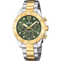 Festina F20604/2 Ladies Watch Boyfriend Chronograph 39mm 10ATM