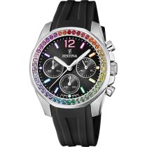 Festina F20610/3 Ladies Watch Chronograph 38 mm