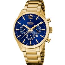 Festina F20633/2 Timeless Chronograph Mens Watch 44mm 5ATM