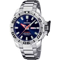 Festina F20665/1 Mens Watch Professional Diver Set w. silicone strap 46mm 20ATM