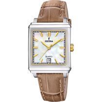Festina F20682/4 Ladies Watch Quartz Square 33mm 5ATM 