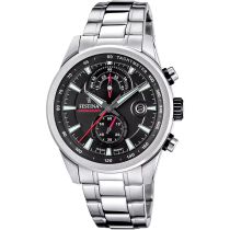 Festina F20694/6 Mens Watch Timeless Chronograph 44mm 10ATM 