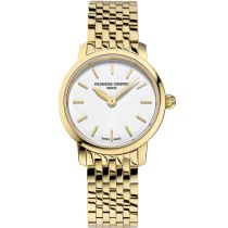 Frederique Constant FC-200S5B Ladies Watch Classics slimline ladies mini gold 25mm 3ATM