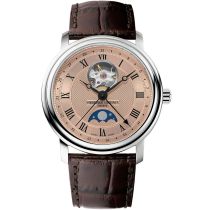 Frederique Constant FC-335MCSALB4P26 Mens Watch Heart beat moonphase date Automatic 40mm 6ATM
