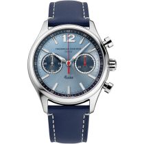 Frederique Constant FC-397HLBN5B6 Mens Watch Vintage Ralley Healey Automatic Chronograph 42mm 5ATM