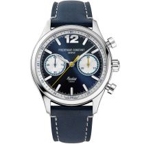Frederique Constant FC-397HNS5B6 Mens Watch Vintage Rally Healey Chrono 42mm 5ATM 