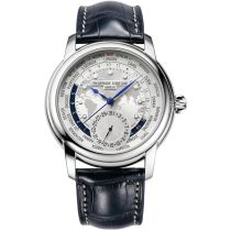 Frederique Constant FC-718WM4H6 Mens watch Manufacture Classic Worldtimer 42mm 5ATM