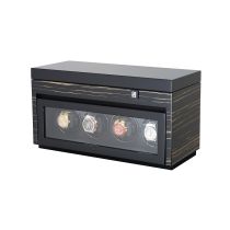Paul Design Watch Winder Gentlemen 4+6 Black Shadow 20056