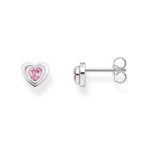 Thomas Sabo Earrings heart pink H2271-643-9