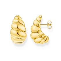 Thomas Sabo H2326-413-39 ear studs organic forms gold plated Ladies