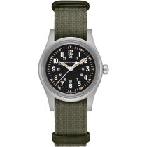 Hamilton H69399930 Mens watch Khaki Field Mechanical Manual winding 36mm 10ATM