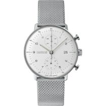 Junghans 27/4003.46 Mens Watch Max Bill Chronoscope 40mm 5ATM 