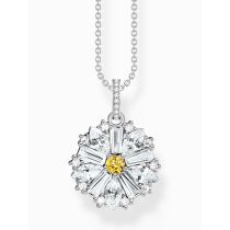 Thomas Sabo KE2086-051-4-L45V chain with flowern charms silver Ladies