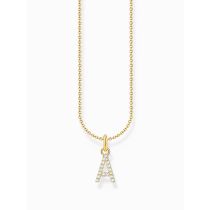 Thomas Sabo KE2240-414-14-L45V Gold-plated necklace letter A 