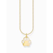 Thomas Sabo KE2266-427-14-L45V Gold-plated chain w. paw pendant 