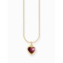 Thomas Sabo KE2268-414-10-L45V Gold-plated chain heart pendant 