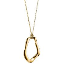 Thomas Sabo KE2319-413-39-L70 Necklace + Pendant Natural Beauty Gold-Plated Ladies
