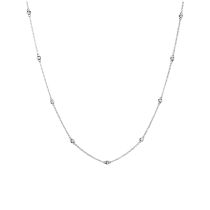 Thomas Sabo KE2340-051-14-L50V Necklace White zirconia stones Silver Ladies