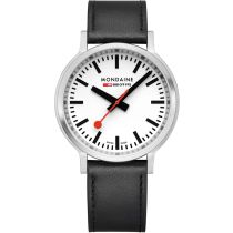 Mondaine MST.4101B.LBV.2SE Mens Watch Stop2go 41mm 3ATM