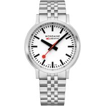 Mondaine MST.4101B.SJ.2SE Mens Watch Stop2go 41mm 3ATM